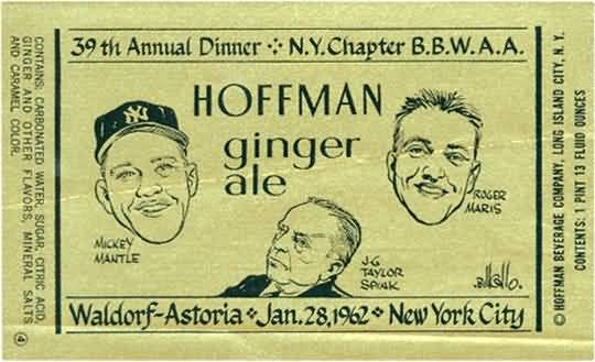 Hoffman Ginger Ale Mantle Maris